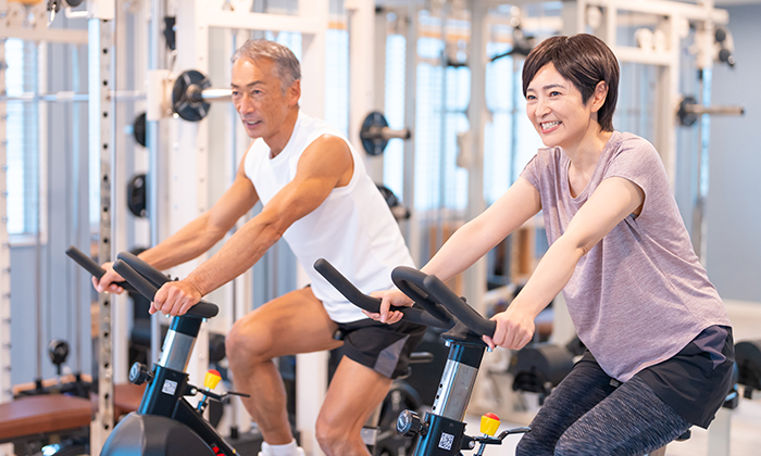 30代～70代まで。家族みんなで通えるジム